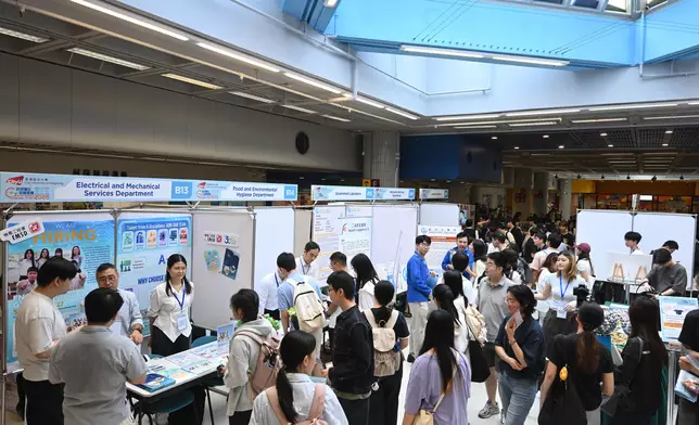 Government Career Fairs help university students plan their future Source: HKSAR Government Press Releases