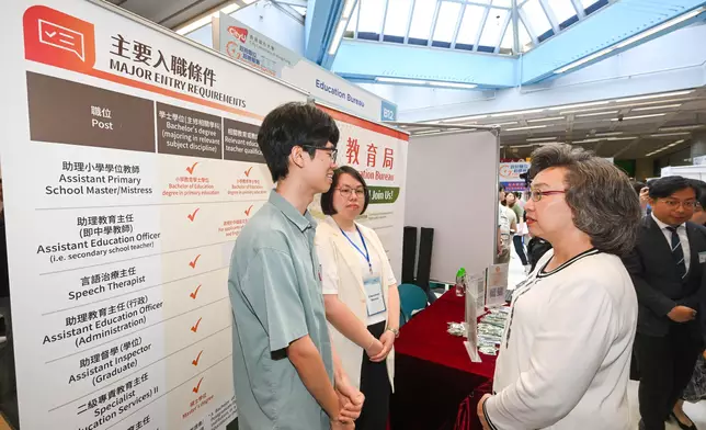 Government Career Fairs help university students plan their future Source: HKSAR Government Press Releases