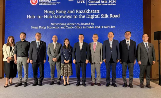 Dubai ETO hosts dinner in Kazakhstan to deepen hub-to-hub co-operation between Hong Kong and Central Asia Source: HKSAR Government Press Releases