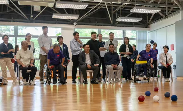 LegCo Panel on Home Affairs, Culture and Sports visits Hong Kong Sports Institute Source: HKSAR Government Press Releases