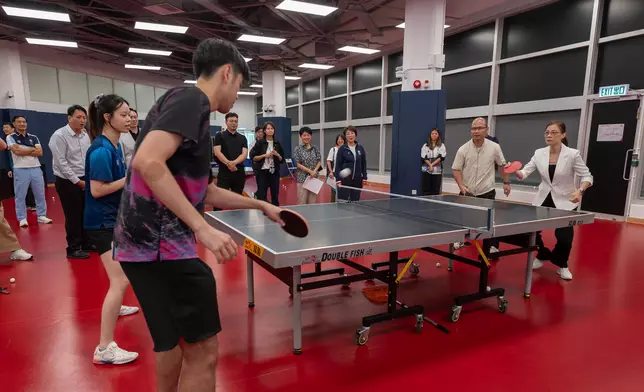 LegCo Panel on Home Affairs, Culture and Sports visits Hong Kong Sports Institute Source: HKSAR Government Press Releases