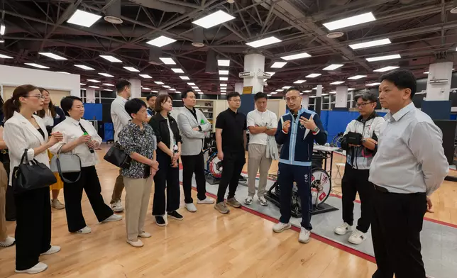 LegCo Panel on Home Affairs, Culture and Sports visits Hong Kong Sports Institute Source: HKSAR Government Press Releases