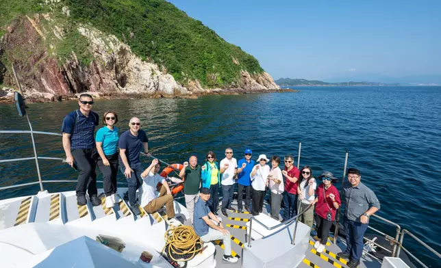 LegCo Subcommittee to Study Matters Relating to "Ecology + Tourism" visits Wong Chuk Kok Tsui, Tung Ping Chau and Yan Chau Tong of Hong Kong UNESCO Global Geopark Source: HKSAR Government Press Releases