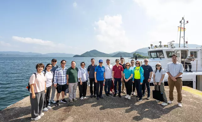 LegCo Subcommittee to Study Matters Relating to "Ecology + Tourism" visits Wong Chuk Kok Tsui, Tung Ping Chau and Yan Chau Tong of Hong Kong UNESCO Global Geopark Source: HKSAR Government Press Releases