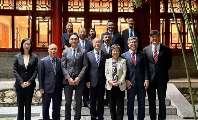 "Salute to the National Flag" Hong Kong and Macao Youth Flag-Raising Teams' Beijing Visit Delegation attends flag-raising ceremony at Tiananmen Square Source: HKSAR Government Press Releases
