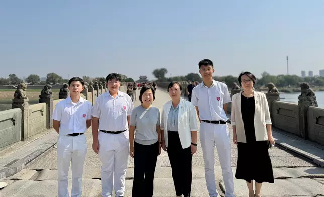 SED officiates at launch ceremony of first Mainland study tour of Citizenship and Social Development subject in Beijing Source: HKSAR Government Press Releases
