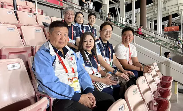 SCST congratulates Tsang Yee-ting, Natalie Kan, Howard Hung, Li Chi-kong, Tang Yu-hin and Chan Tsz-ching on winning medals in Asian Games Source: HKSAR Government Press Releases