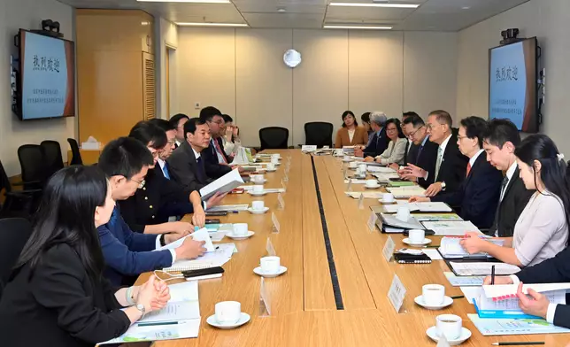 Secretary for Health meets Commissioner of National Administration of Traditional Chinese Medicine Source: HKSAR Government Press Releases