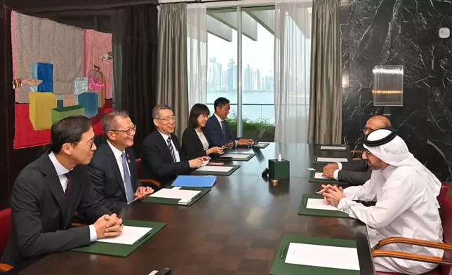 FS begins visit to Qatar (with photos/video) Source: HKSAR Government Press Releases