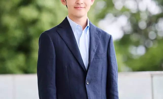 In this photo provided by the Imperial Household Agency of Japan, Japan's Prince Hisahito visits the Science Museum of Map and Survey in Tsukuba, Ibaraki prefecture, Japan, on Aug. 13, 2026, ahead of his 20th birthday on Sept. 6, 2026. (The Imperial Household Agency of Japan via AP)