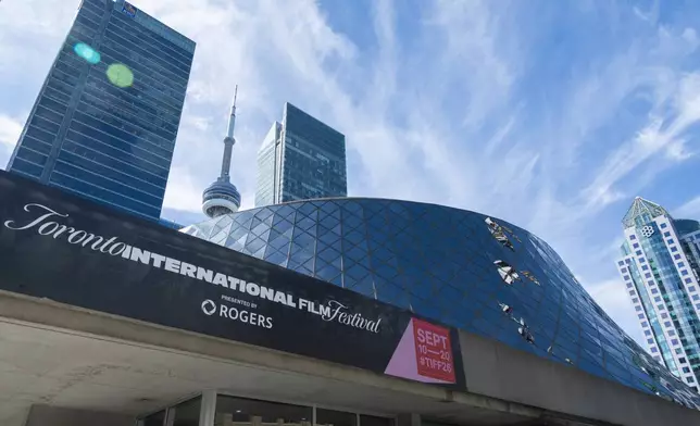A general view of the Roy Thomson Hall at the Toronto International Film Festival during the opening day of the festival on Thursday, Sept. 10, 2026, in Toronto. (Photo by Joel C Ryan/Invision/AP)
