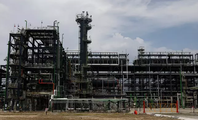 FILE - The Dangote oil refinery sits in Lagos, Nigeria, May 22, 2023. (AP Photo, File)
