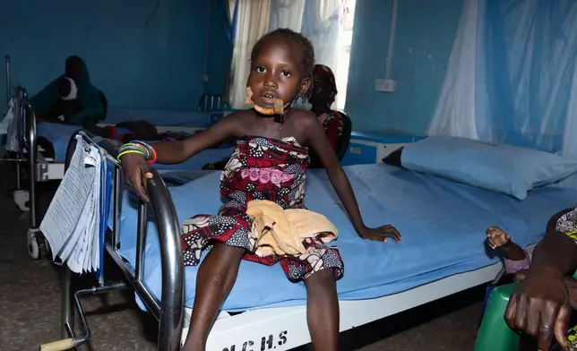 Husaiba Shehu, who underwent facial reconstructive surgery to help her recover from noma disease, is photographed at the Noma Children Hospital in Sokoto, northwest Nigeria, Thursday, Sept. 3, 2026. (AP Photo/Ifeanyi Emmanuel)