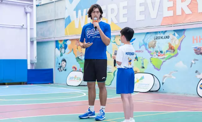 Sharing Session by Hong Kong A1 Division basketball player, Mr. Anthony Groot Baltink.