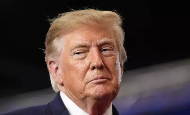 President Donald Trump speaks at a campaign rally at the Lubbock Memorial Civic Center, Tuesday, Oct. 27, 2026, in Lubbock, Texas. (AP Photo/Alex Brandon)