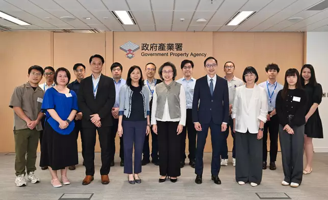 SCS visits Government Property Agency Source: HKSAR Government Press Releases