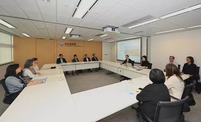 SCS visits Government Property Agency Source: HKSAR Government Press Releases