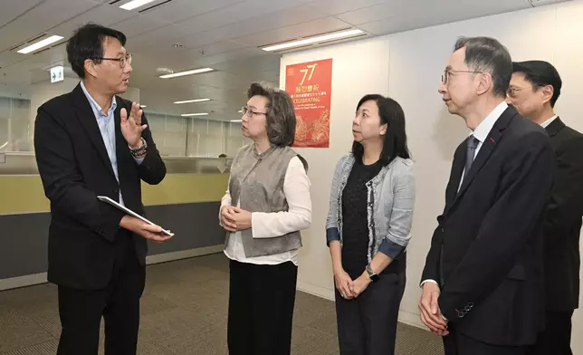 SCS visits Government Property Agency Source: HKSAR Government Press Releases
