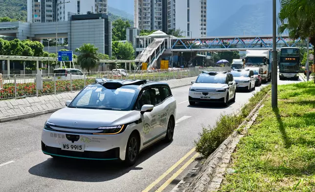 TD's Autonomous Vehicle Applications Promotion Working Group visits trial in Tung Chung, North Lantau Source: HKSAR Government Press Releases