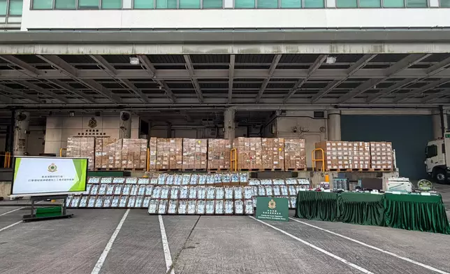 Hong Kong Customs special operation combats processing workshops and storages of suspected counterfeit hard disks Source: HKSAR Government Press Releases