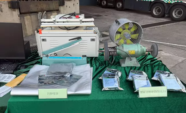 Hong Kong Customs special operation combats processing workshops and storages of suspected counterfeit hard disks Source: HKSAR Government Press Releases