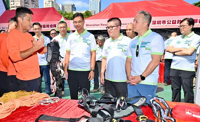 "Mountaineering Safety Promotion Day and Emergency Response Experience Day 2026: Empowering Young People to Safeguard Our Community" held Source: HKSAR Government Press Releases