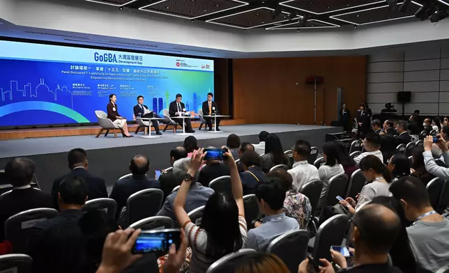 Guangdong-Hong Kong-Macao Greater Bay Area Development Office holds GoGBA Development Day to help enterprises seize new opportunities in Greater Bay Area under National 15th Five-Year Plan Source: HKSAR Government Press Releases