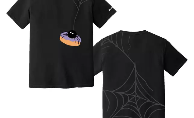 The new Spidey D Collection features limited-edition apparel, accessories, collectibles and décor inspired by Dunkin’s mischievous Halloween icon, available exclusively on DunkinRunsonMerch.com beginning Oct. 14 at 12 p.m. ET.