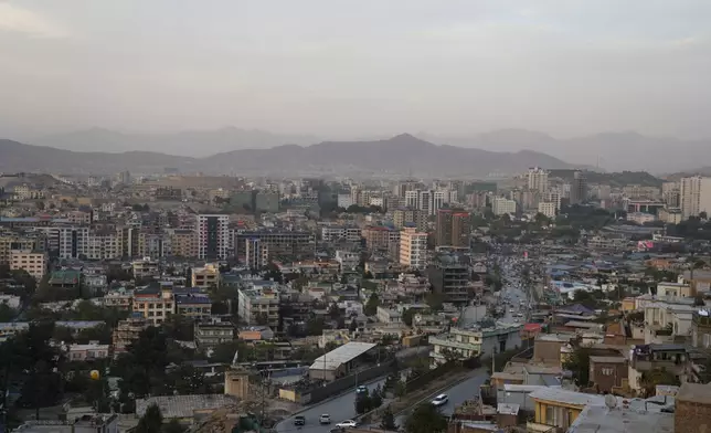 A general view of Kabul, Afghanistan, Sunday, Oct. 4, 2026. (AP Photo/Siddiqullah Alizai)