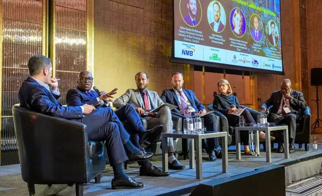 Figure 1: Lifezone Metals' CFO Ingo Hofmaier joined Hon. Anthony P. Mavunde (MP), Minister of Minerals on a panel at the Tanzania Investment Forum 2026