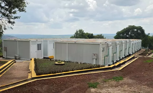 Figure 5: Kabanga camp prefabricated accommodation units