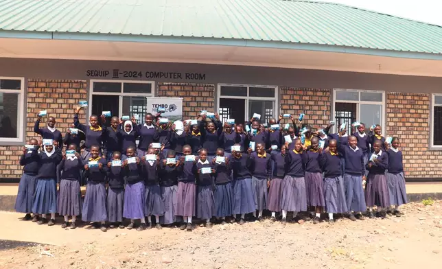 Figure 7: Menstrual Hygiene Campaign with the Ngara District Medical Office