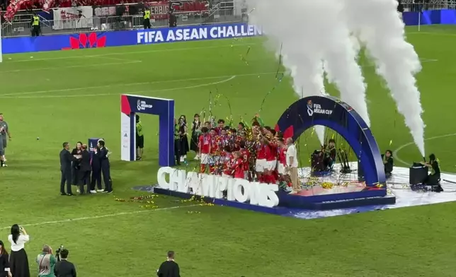 Hong Kong, China Football Team won the championship in the FIFA ASEAN Challenge Cup 2026 (Division 2). Photo by Bastille Post