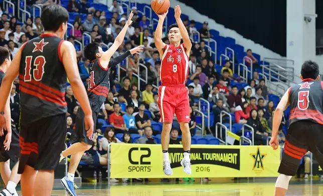 為南青助拳的蔡再懃射入個人全場最高19分，南青最終勝出比賽。