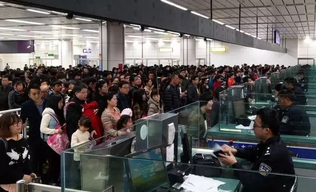 入境人數共4.2萬人次，較去年同期增加達45%。資料圖片