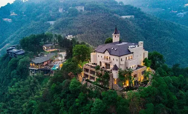 高級酒店項目「裸心堡」。﹝裸心堡提供相片﹞