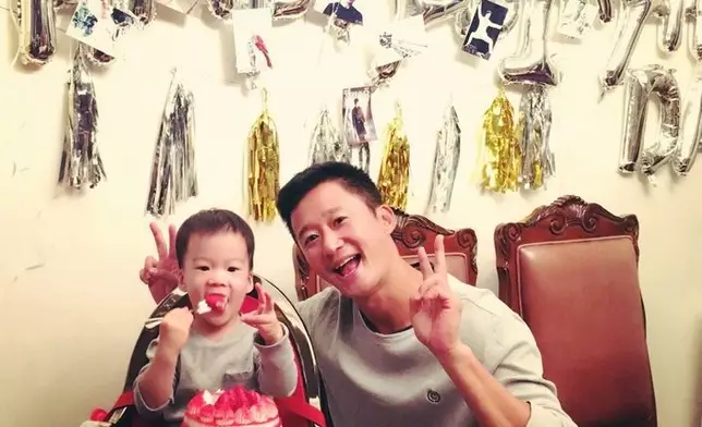 吳京的大兒子。(網上圖片)