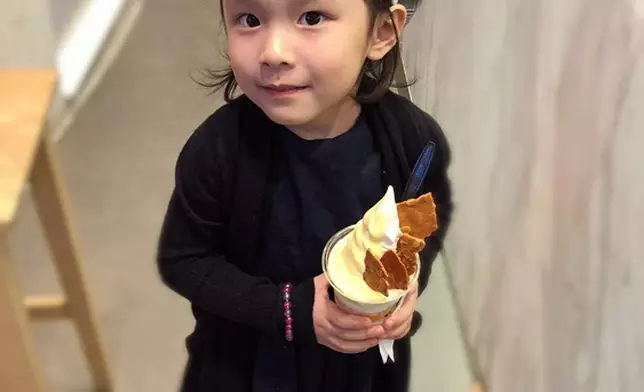 2人的大女陳楚翹。（網上圖片）