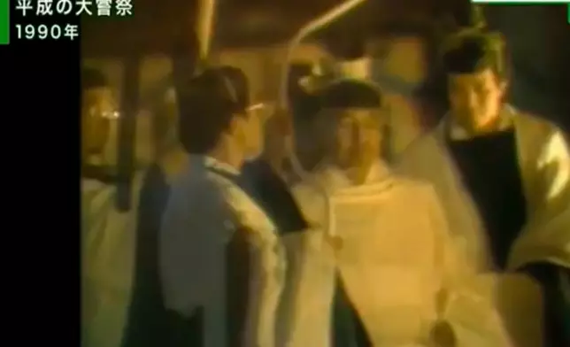 日本相隔29年再舉行大嘗祭。網上圖片