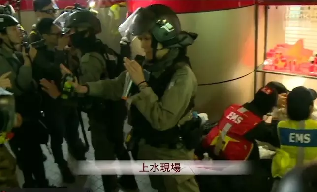 男子疑拍攝被人毆打。