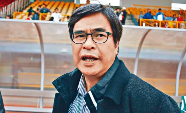 秘書長陳平指球隊無奈放棄不踢下半季。 資料圖片