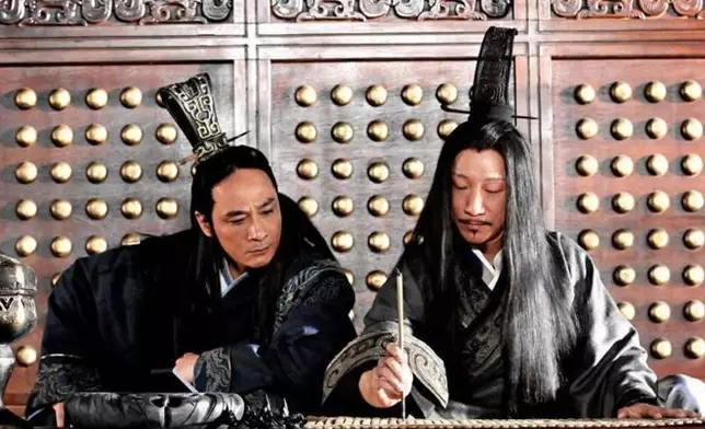 影視中的龐涓及孫臏 (網上圖片)