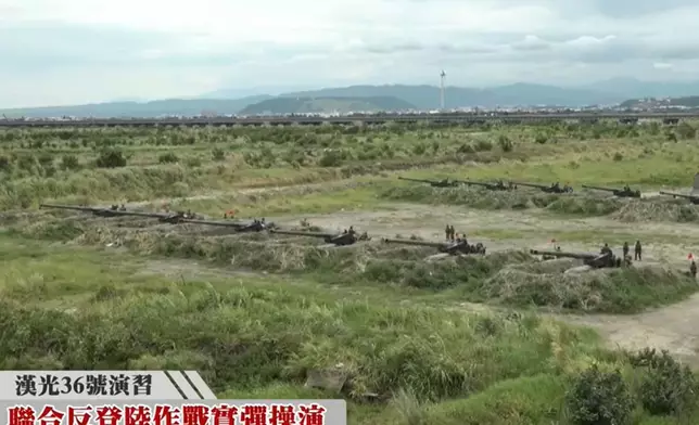 用以對抗中共「合成旅」的「聯合兵種營」首次投入漢光演習。（網上圖片）