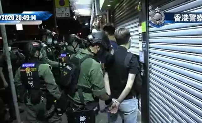 警方拘捕最少1人。警方FB