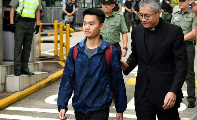 陳同佳(左)、管浩鳴(右)。資料圖片