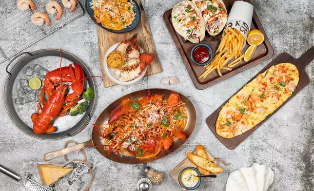 超過 20款全新菜式，當中包括來自美國 Red Lobster的經典招牌美食