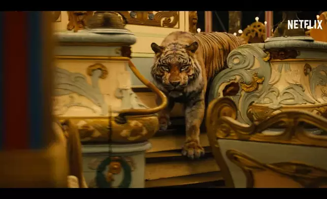 這隻老虎由製作《少年Pi的奇幻漂流》視覺特效而獲得奧斯卡金像獎的Erik-Jan de Boer負責，難怪像真度這麼高。
