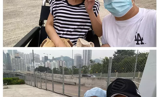 林子博一直陪伴Shirley對抗病魔。