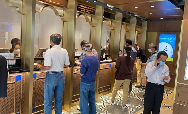 賽馬投注站 資料圖片