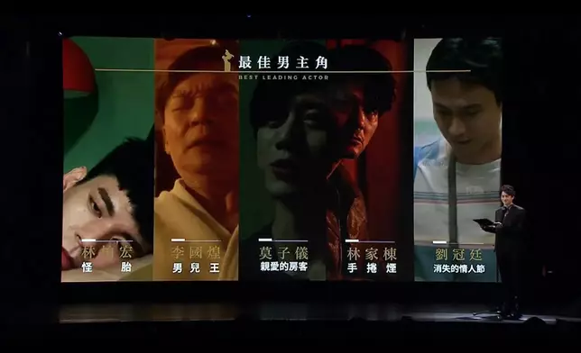 今年台灣金馬獎將於11月21日舉行，林家棟憑電影《手捲煙》角逐最佳男主角，是今屆唯一的香港代表。